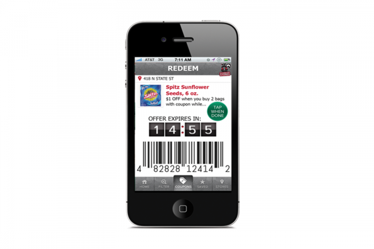 manufacturer mobile coupon example
